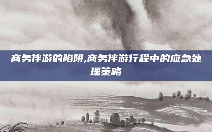 漳浦商务伴游的陷阱,商务伴游行程中的应急处理策略
